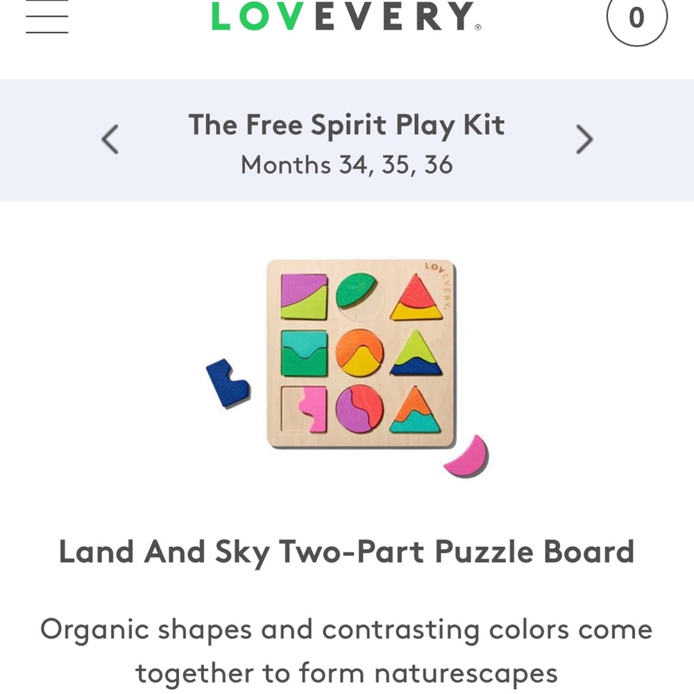 Lovevery puzzle